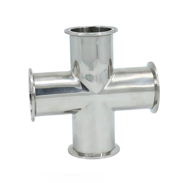 Tri Clamp Sanitary Stainless Steel Cross Connector