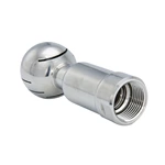 Sanitary Stainless Steel Female Thread Rotary Spray Cleaning Ball