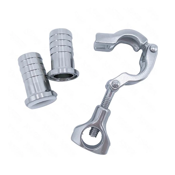 Sanitary Stainless Steel High Pressure Clamp Hose Adapter