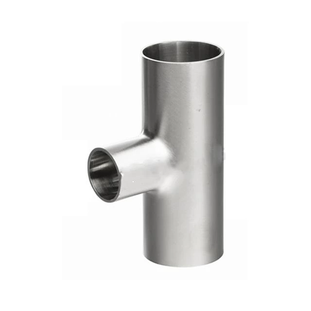 Sanitary Stainless Steel Long Equal Welding Type Tee