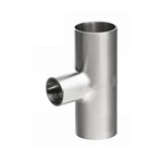 Sanitary Stainless Steel Long Reducing Pipe Fitting Tee