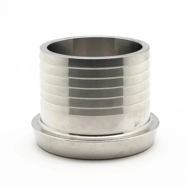 Sanitary Stainless Steel Pipe Barb Clamp Hose Adapter