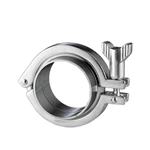 Sanitary Stainless Steel Pipe Fitting Clamp Ferrule Assembly