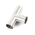 Sanitary Stainless Steel Pipe Fitting Long Equal Tee