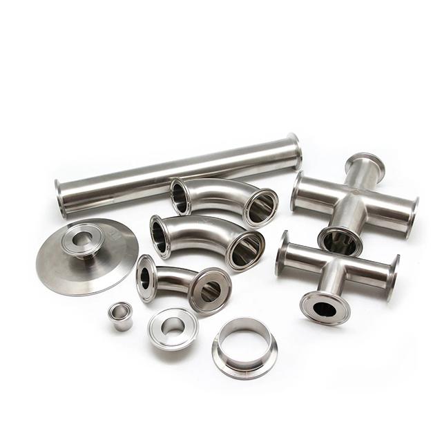 3A Sanitary Stainless Steel Pipe Fitting Welding Type Cross