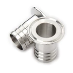 Sanitary Stainless Steel Pipe Set Clamp Hose Adapter