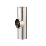 Sanitary Stainless Steel short Reducibg Welding Pipe Fitting Tee