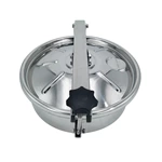 Sanitary Stainless Steel Round Manhole Cover Without Pressure