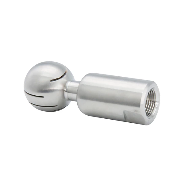 Sanitary Stainless Steel Thread Rotary Spray Ball