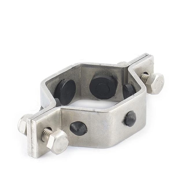 Sanitary Stainless Steel White Gasket Hexagon Pipe Holder