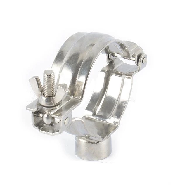 Sanitary Stainless Steel White Gasket Hexagon Pipe Holder