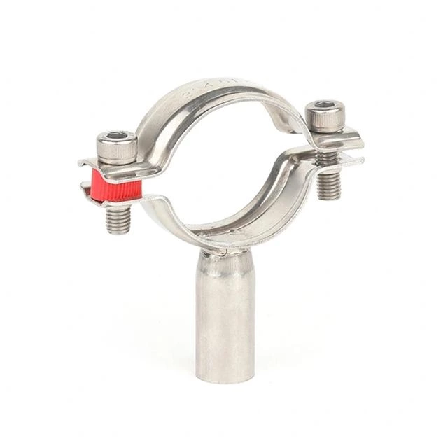 Sanitary Stainless Steel White Gasket Hexagon Pipe Holder