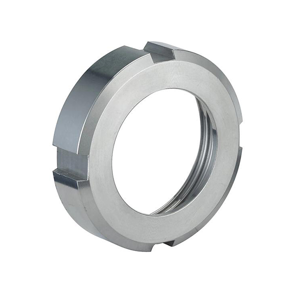 SMS Sanitary Stainless Steel Round Nut For Union