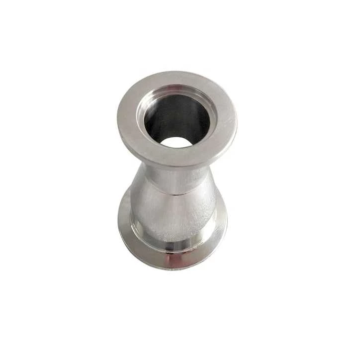 Stainless Steel 304 Conical Adapter KF25 to 1.5inch Tri Clamp Sanitary Tube Fitting Concentric Reducers