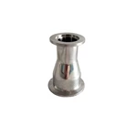 Stainless Steel 304 Conical Adapter KF25 to 1.5inch Tri Clamp Sanitary Tube Fitting Concentric Reducers