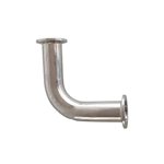 Stainless Steel 304 ISO-KF Vacuum Flange 90 Degree Elbow Fittings with Tangents