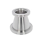 Stainless Steel 304 ISO NW 80 to 160 Flange Reducer Tubulated Conical Reducing Adaptors