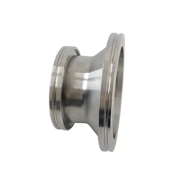 Stainless Steel 304 ISO NW 80 to 160 Flange Reducer Tubulated Conical Reducing Adaptors