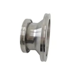 Stainless Steel 304 ISO NW 80 to 160 Flange Reducer Tubulated Conical Reducing Adaptors