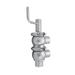 Stainless Steel Manual Flow Control Divert Valve