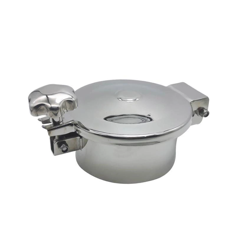 Stainless Steel Sanitary Tank Manway with One Handle