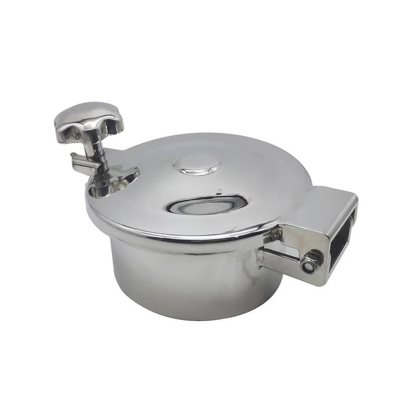 Stainless Steel Sanitary Tank Manway with One Handle