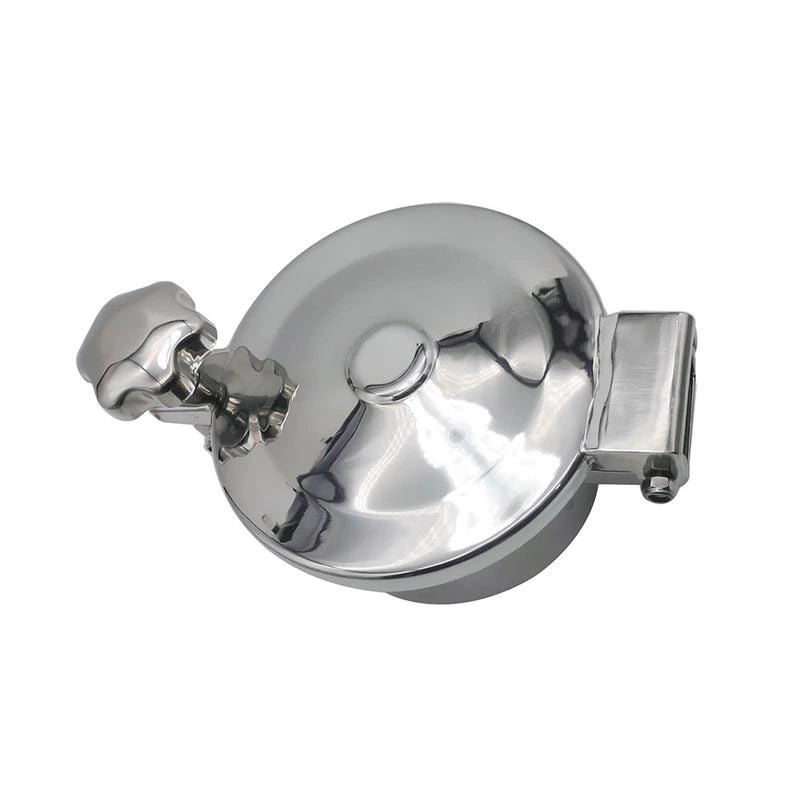 Stainless Steel Sanitary Tank Manway with One Handle