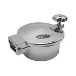 Stainless Steel Sanitary Tank Manway with One Handle