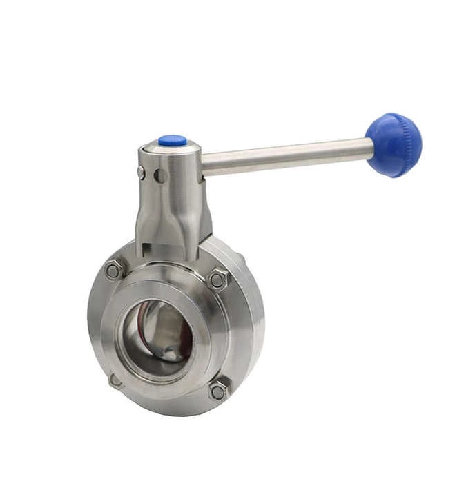 Stainless Steel SS304 Vacuum KF40 Butterfly Valve with KF flange