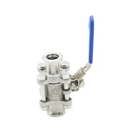 Stainless Steel vacuum ball valve KF16 KF25 Ball Valve Vacuum