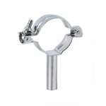 TH7M Sanitary Stainless Steel Thread Round Pipe Holder