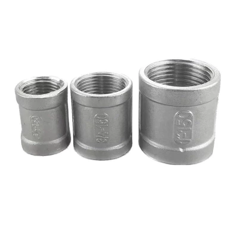 Industrial Pipe Fittings Forged Inner Thread Carbon Steel Pipe Couplings