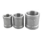 Industrial Pipe Fittings Forged Inner Thread Carbon Steel Pipe Couplings