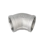 Stainless Steel Pipe Fittings 304 1/8"-4" NPT/BSPT 45 Degree Elbow