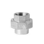 Stainless Steel Pipe Fitting Copling Forged Sliding Female Threded Connector Union