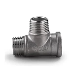 Stainless Steel Pipe Fitting Female Male Threaded Equal Reducing Tee