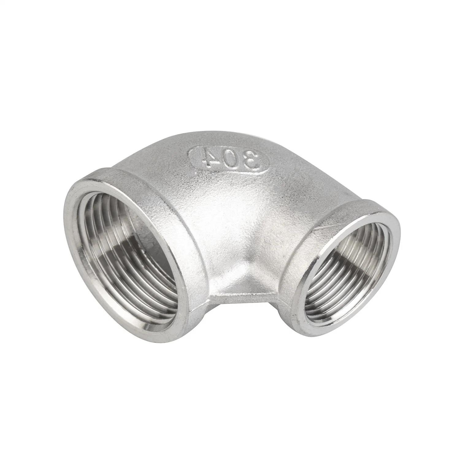 Stainless Steel Pipe Fitting Connector 304 316L 90 Degree Elbow Reducer