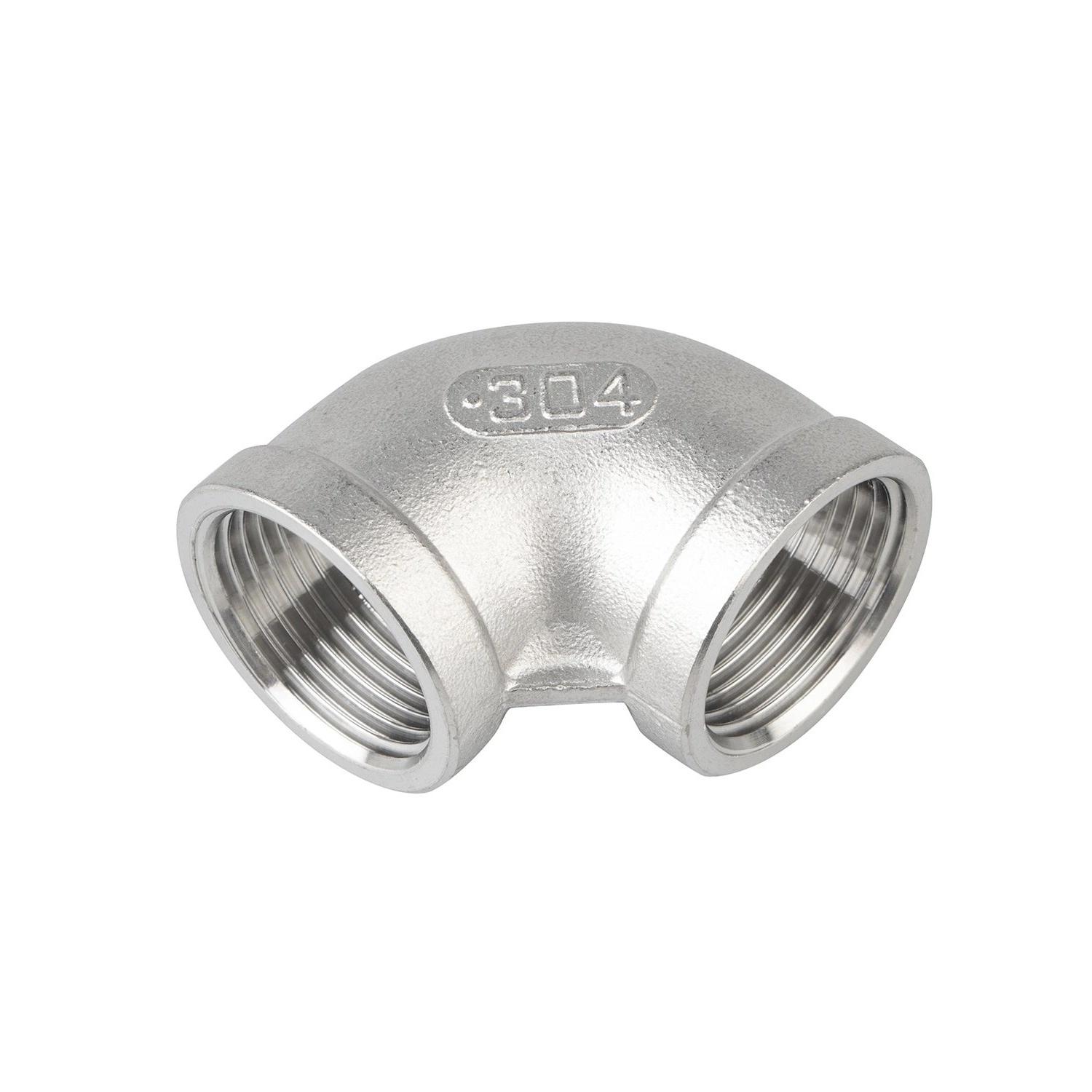 Stainless Steel Pipe Fitting Connector 304 316L 90 Degree Elbow Reducer