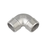 Stainless Steel Pipe Fitting 150lb 1" Male Threaded 90 Degree Elbow