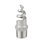 Stainless Steel Pipe Fitting Full Cone Male Threaded Water Spiral Nozzle