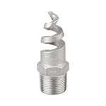 Stainless Steel Pipe Fitting Full Cone Male Threaded Water Spiral Nozzle