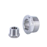 Stainless Steel Negative Reducer Hex Bushing Male NPT to Female NPT Cast Pipe Adapter Fitting