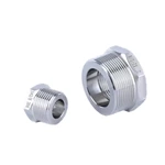 Stainless Steel Negative Reducer Hex Bushing Male NPT to Female NPT Cast Pipe Adapter Fitting