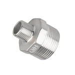 Pipe Fittings 304 316L BSPT NPT 2" Male Reducing Hex Nipple