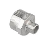 Pipe Fittings 304 316L BSPT NPT 2" Male Reducing Hex Nipple