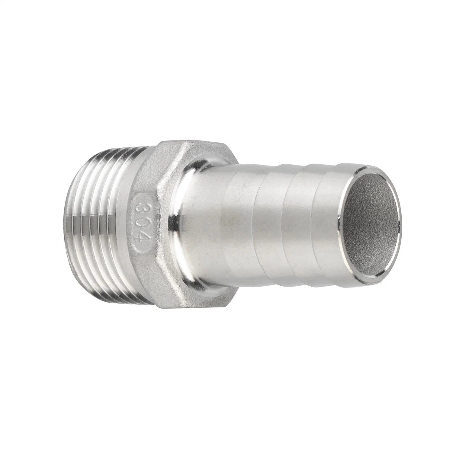 Stainless Steel Pipe Fitting 304 316 1/8"-4" NPT/BSPT Hose Nipple