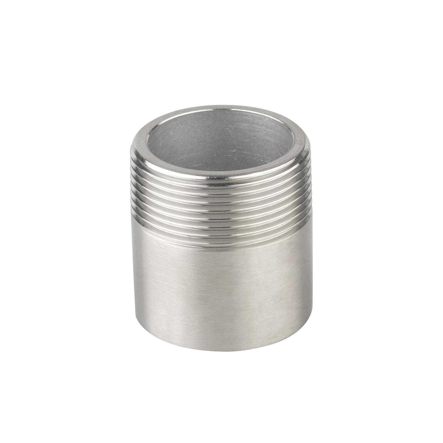 Stainless Steel Pipe Fitting 304 316L Male Thread Nipple