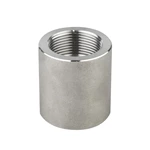 Stainless Steel Pipe Fittings 304 1/8"-4" NPT/BSPT Female Thread Coupling