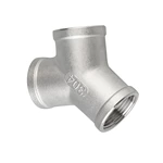 Pipe Fittings Casting 150lb Stainless Steel 1" Y-Type Tee