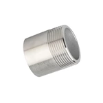 Stainless Steel Pipe Fittings 1/4"-4" NPT/BSPT One End Threaded Welded Nipple